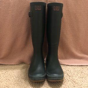 Helly Hensen Dark Green Tall Rain Boots